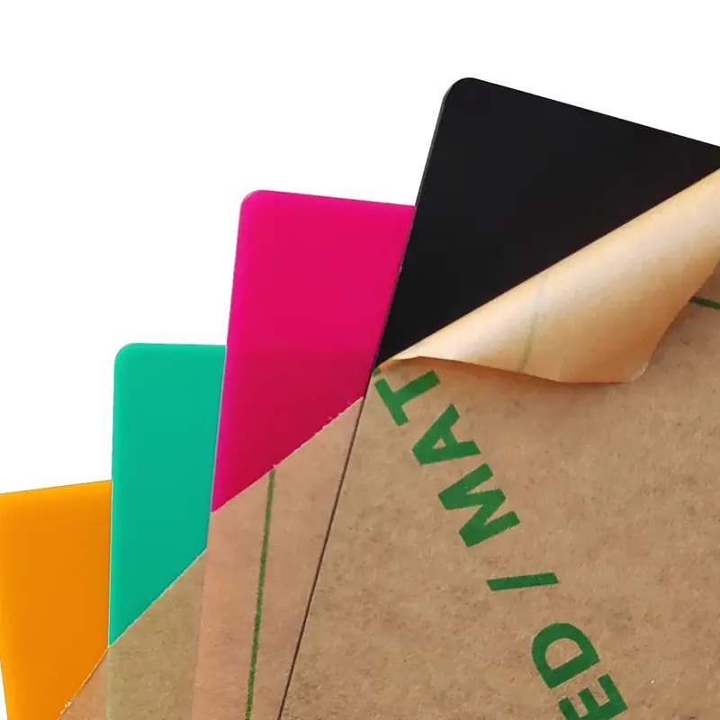 Creality Falcon Series Frosted Colorful Acrylic Sheets 300 x 300 x 3mm - 10pcs