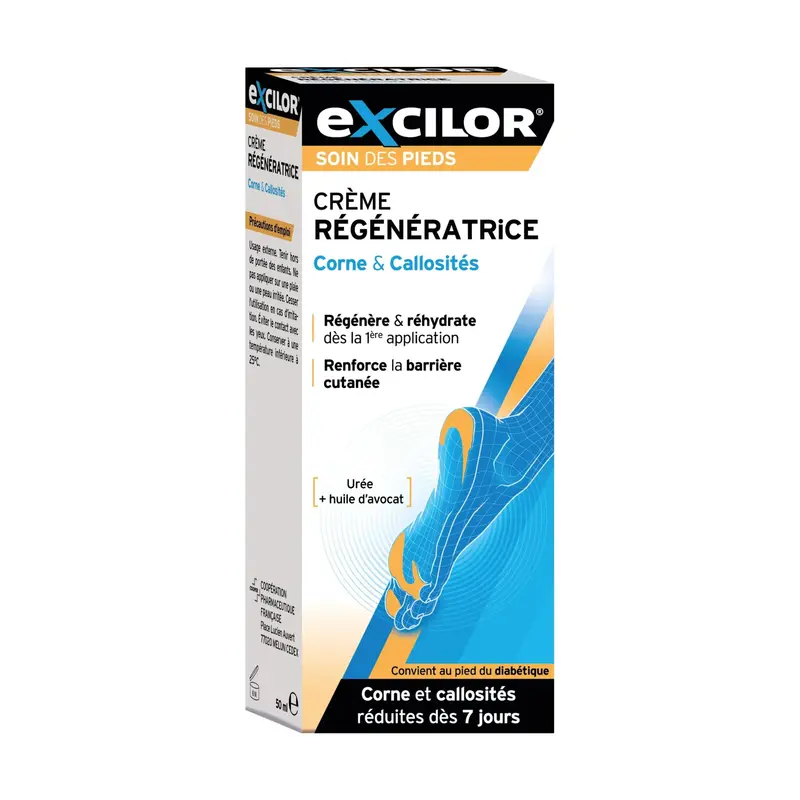 Crème anti-callosités 50 ml - Excilor