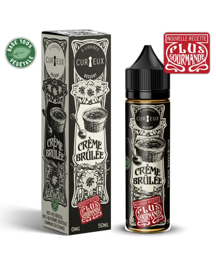Crème Brulée 50ml - Curieux