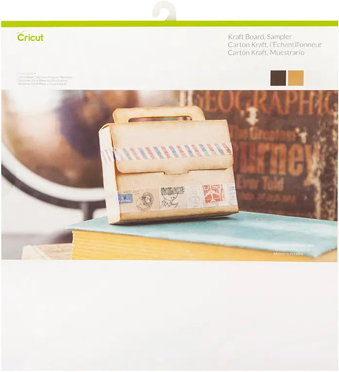 CRICUT - 30 PAPIERS CARTON KRAFT ASSORTIS 30,5x30,5 CM