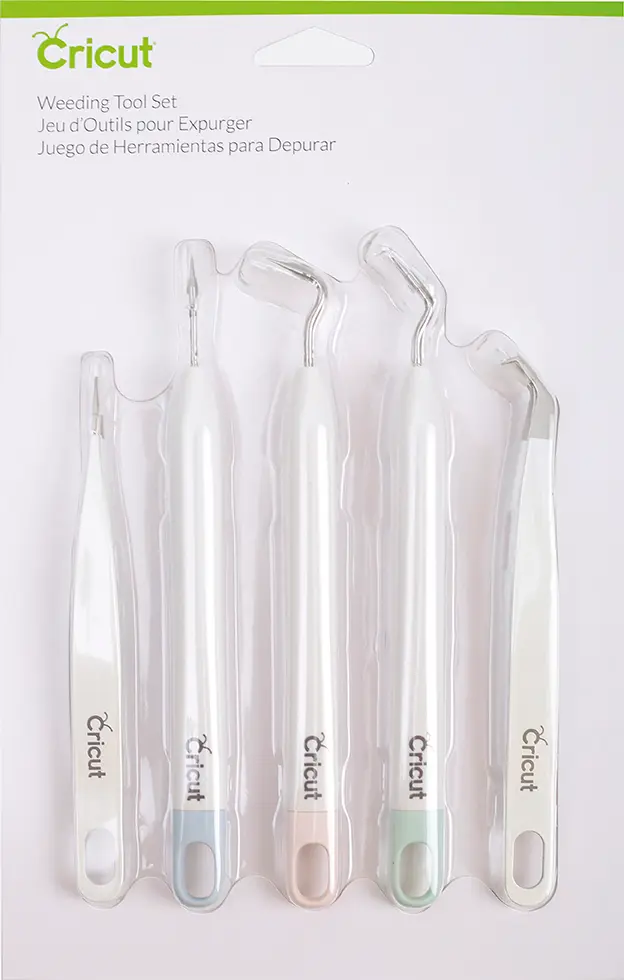 CRICUT - SET 5 OUTILS DECOLLER & APPLIQUER