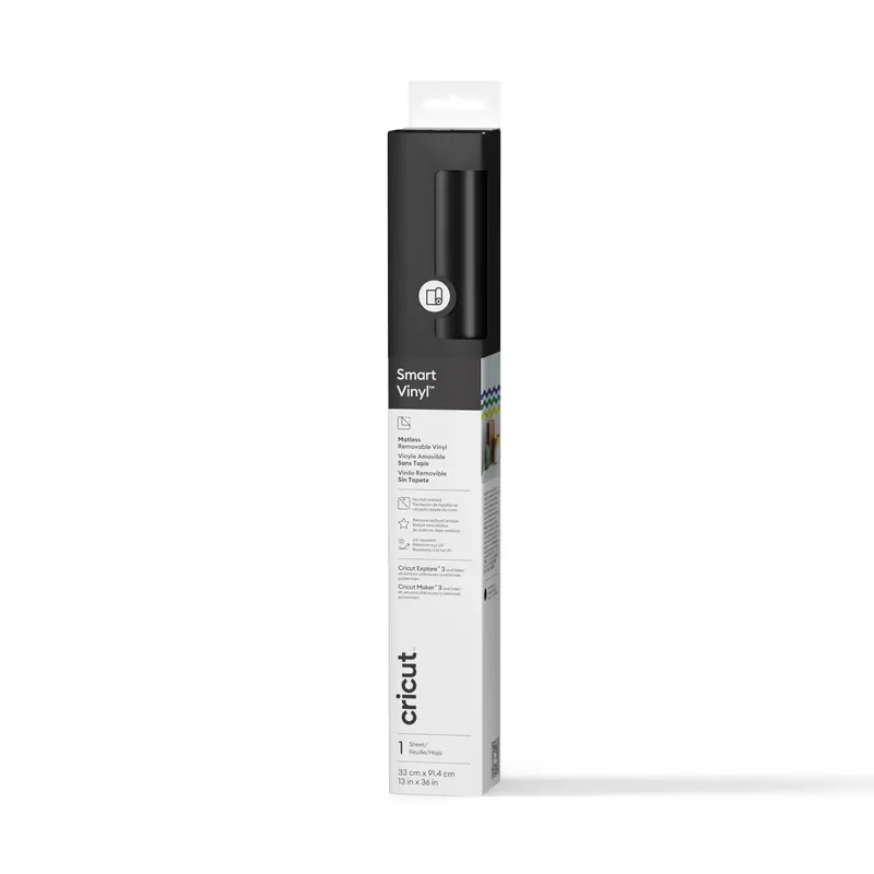 CRICUT - SMART VINYLE AMOVIBLE 33X90CM 1 FEUILLE