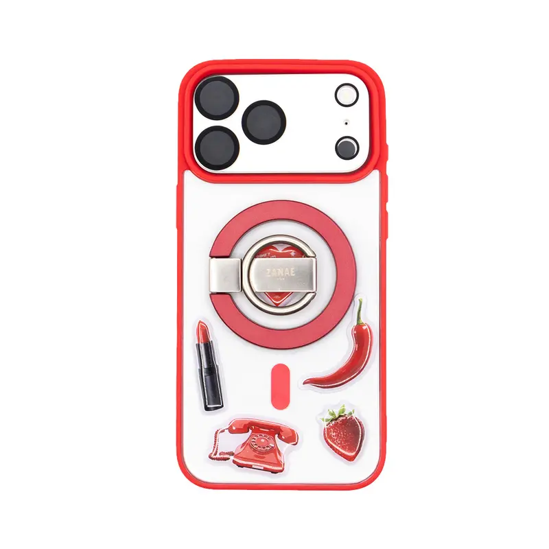 Crimson Gossip 💋 - Look Complet pour iPhone 17 Pro