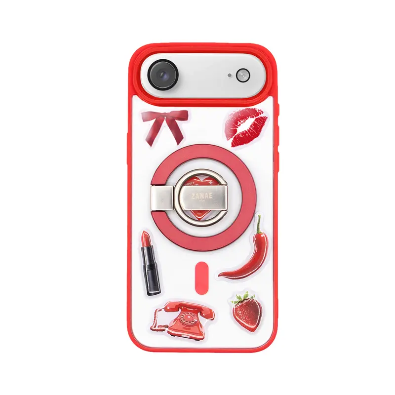 Crimson Gossip 💋 - Look Complet pour iPhone Air