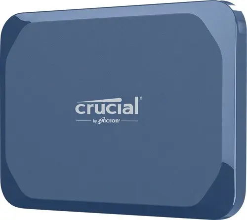 Crucial - X10 4TB External USB-C SSD - Blue
