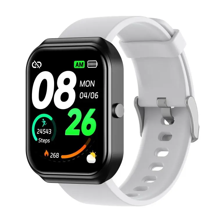 CX2 1.95 inch TFT Color Screen BT Calling Smart Watch, Support Health Monitoring(Gray)
