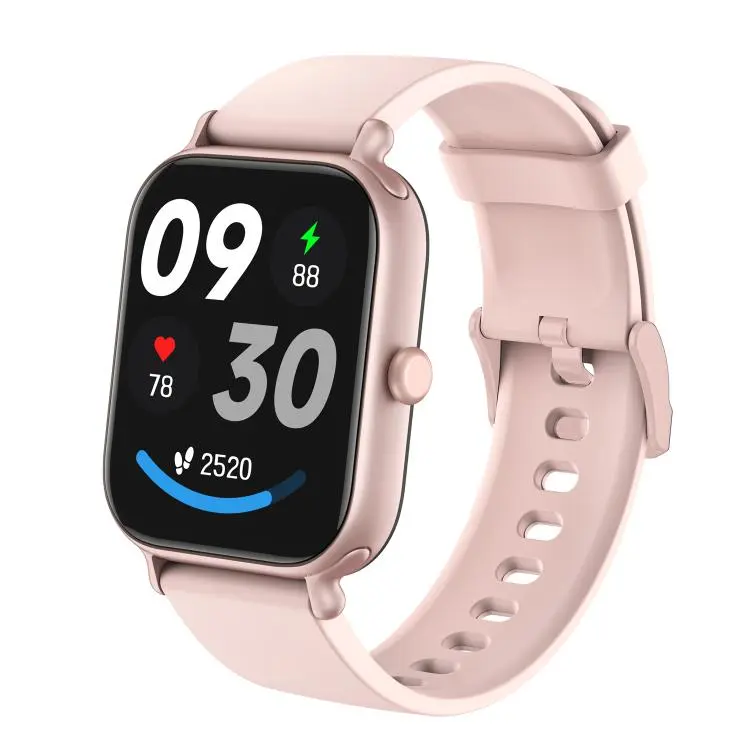 CX3 1.95 inch TFT Color Screen All Metal BT Calling Smart Watch, Support Health Monitoring(Rose Gold Pink)