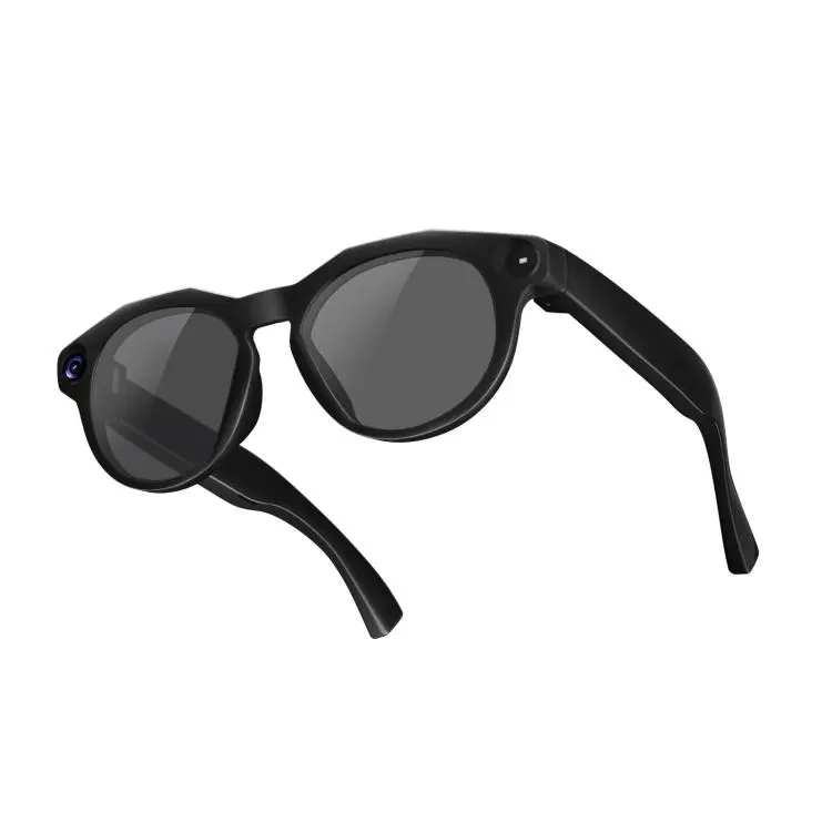 CY02 Smart AI Translation Glasses with 13MP HD Camera, Video Recording, WiFi Transmission, Al Smart Voice Assistant(Black Lenses)