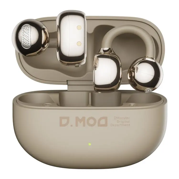 D MOOSTER D68 Open Back Clip On Wireless Bluetooth Earphones(Khaki)