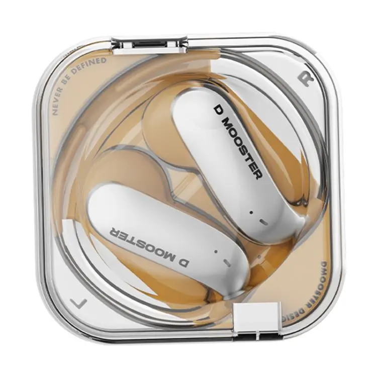 D MOOSTER D78 Magnetic Lightweight Wireless Bluetooth Earphones(Yellow)