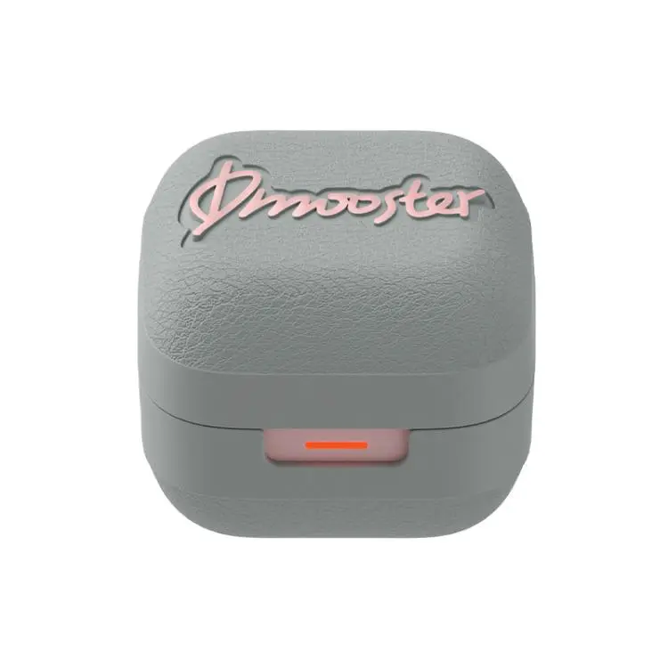 D MOOSTER D89 Clip-On Smart AI Wireless Bluetooth Earphones(Gray Pink)