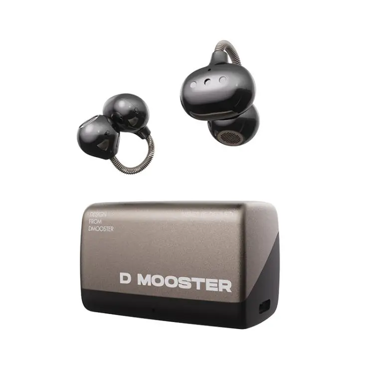 D MOOSTER D95 OWS Ear-Mounted ENC Bluetooth Earphones(Black)