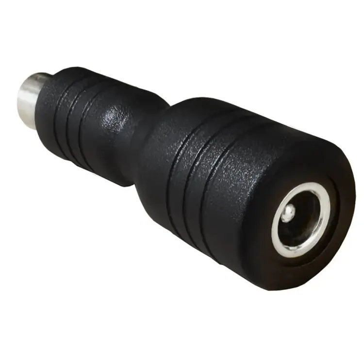 DC 5.5mm x 2.1mm Female to DC 8.0mm x 1.6mm Male Adapter for Xiaomi Electric Bike Scooter Power Adapter (Black)