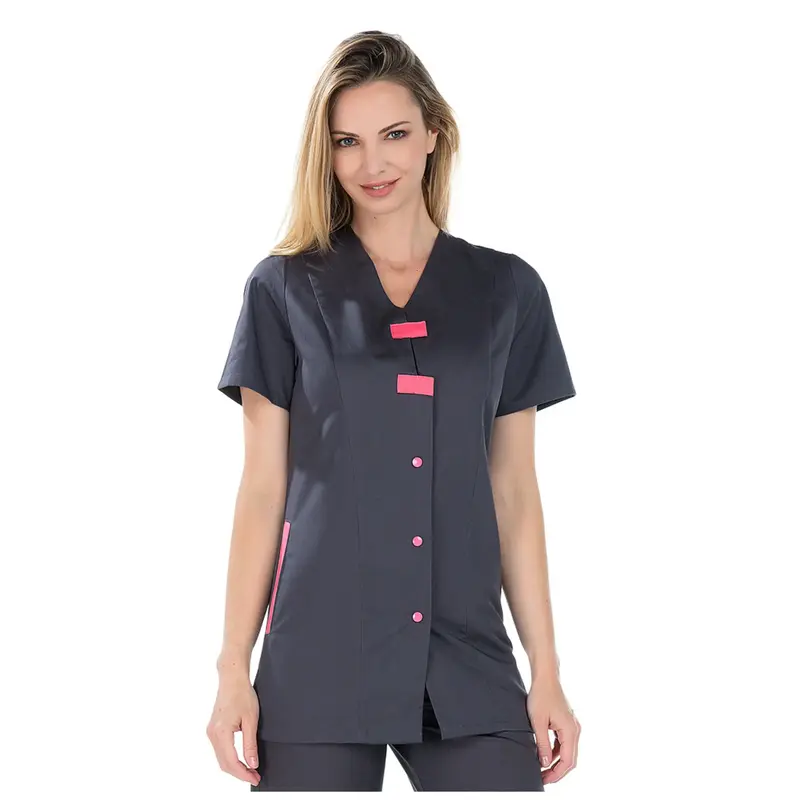 Delphy - Blouse - Manches courtes - Femme - 75 cm