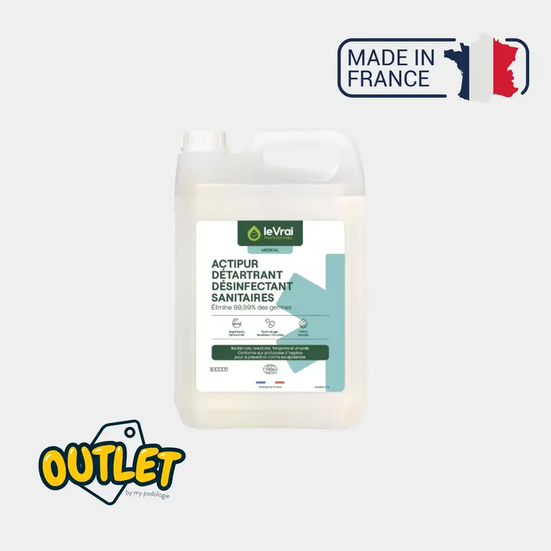 Détartrant Désinfectant Sanitaires ACTIPUR - 5L // Date dépassée