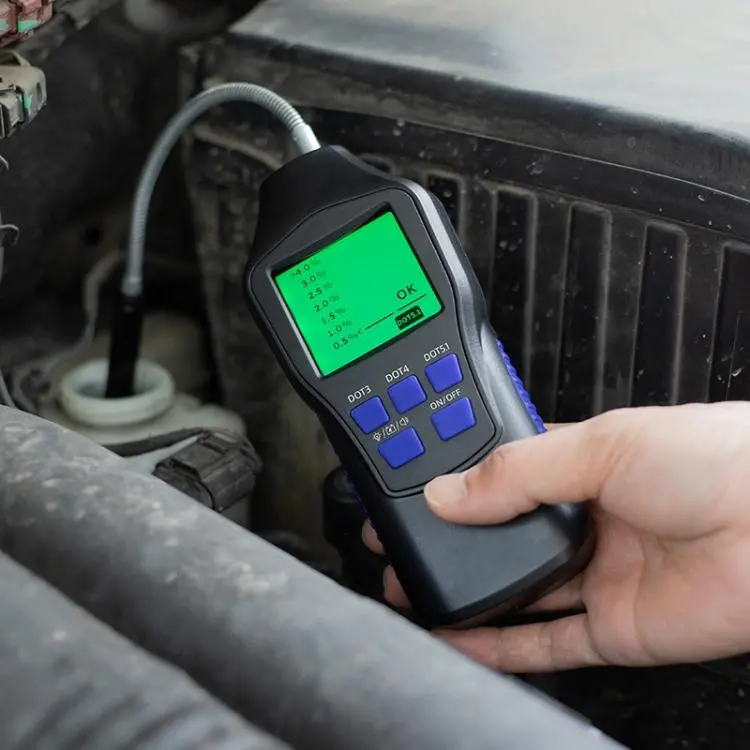 Digital Display Car Brake Fluid Tester Brake Fluid Water Content Tester(Black)