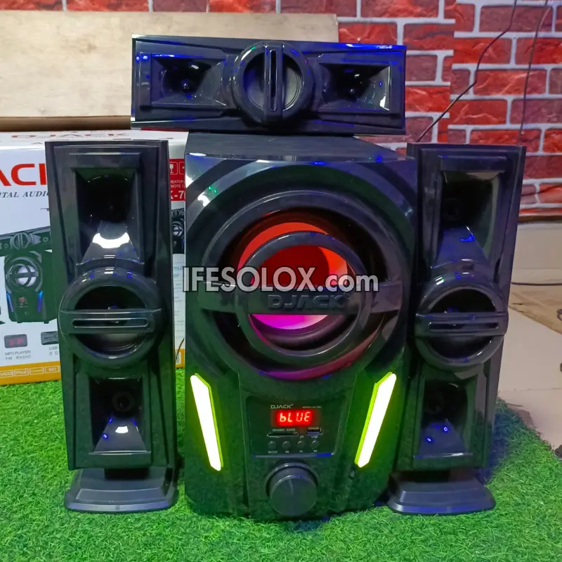 DJACK AK703 3.1Ch HiFi Multimedia Home Theater Sound System - Brand New