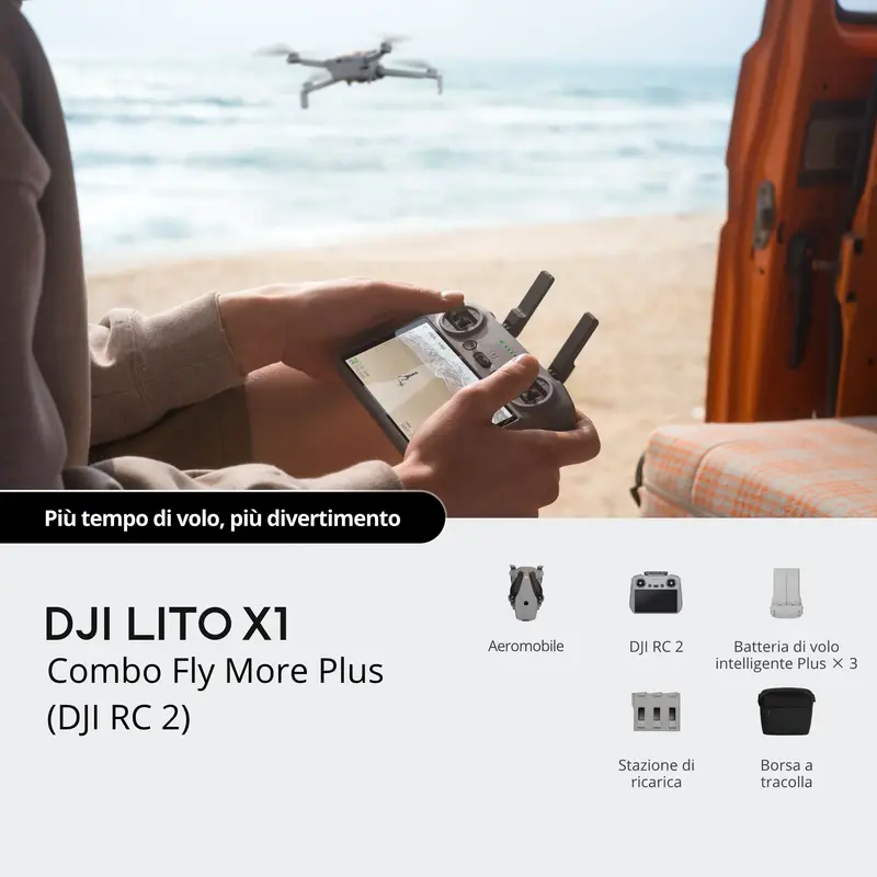 DJI Lito X1 FLY MORE COMBO PLUS (RC 2)