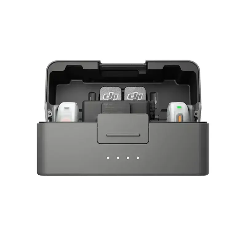 DJI Mic Mini 2S (2 TX + 1 RX + Custodia di ricarica)