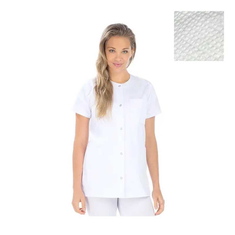 Doris - Blouse - Manches courtes - Col rond - Femme - 75 cm