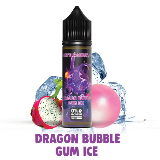 Dragon Bubble Gum Ice - White Rabbit 50ml