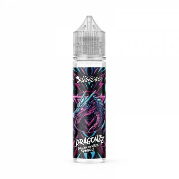 Dragon Myrtille Framboise 50 ML - Dragonzz/Liquideo