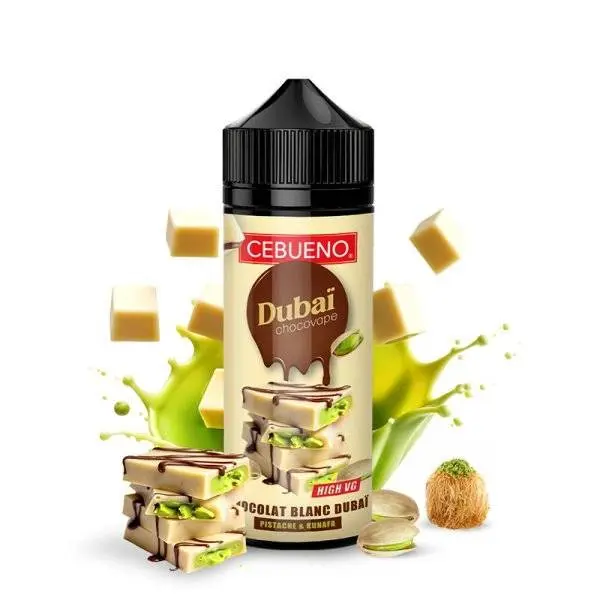 Dubai Chocovape White 100 ML - Cebueno
