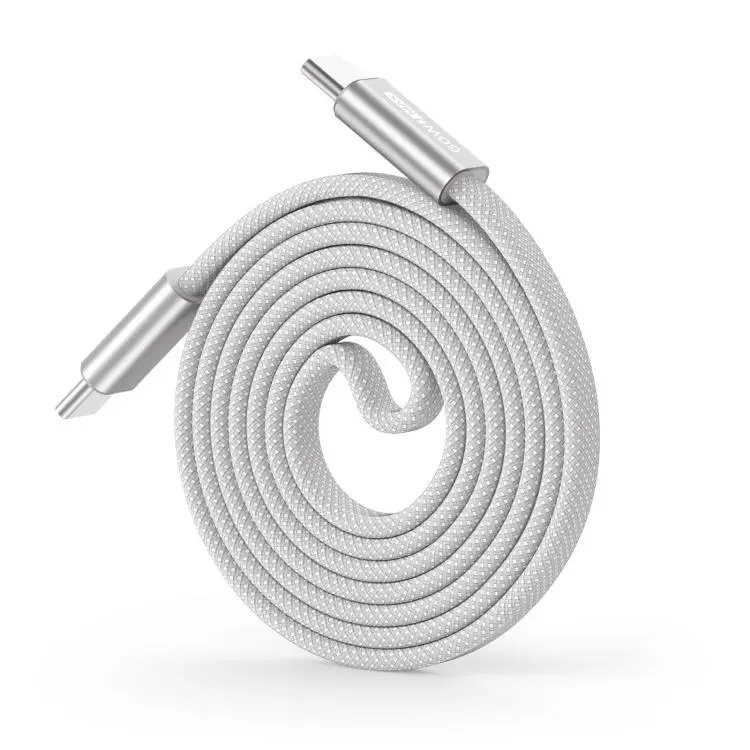 DUX DUCIS AUTO Series 60W Type-C to Type-C Magnetic Nylon Braided Data Cable, Length
