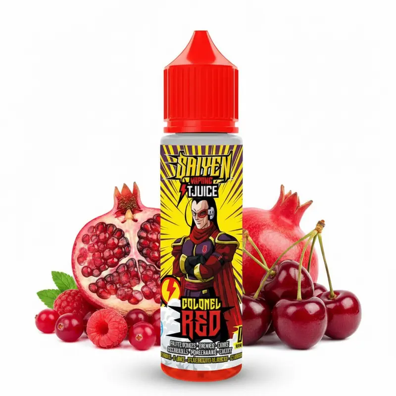 E-liquide Colonel Red 50/75ml - Saiyen Vapors - TJuice X Swoke