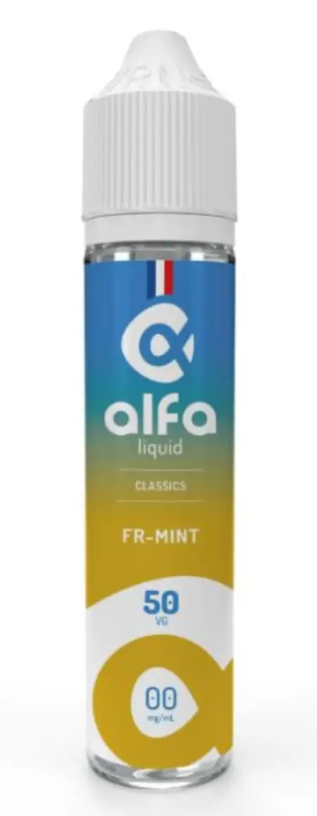 E-liquide FR-MINT Alfaliquid – tabac blond menthol – 50 mL