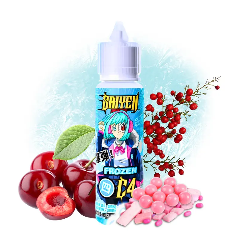 E-liquide Frozen C4 50/75ml – Saiyen Vapors - Swoke