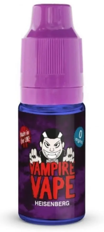 E-liquide Heisenberg Vampire Vape – fruits des bois menthol – 10 mL