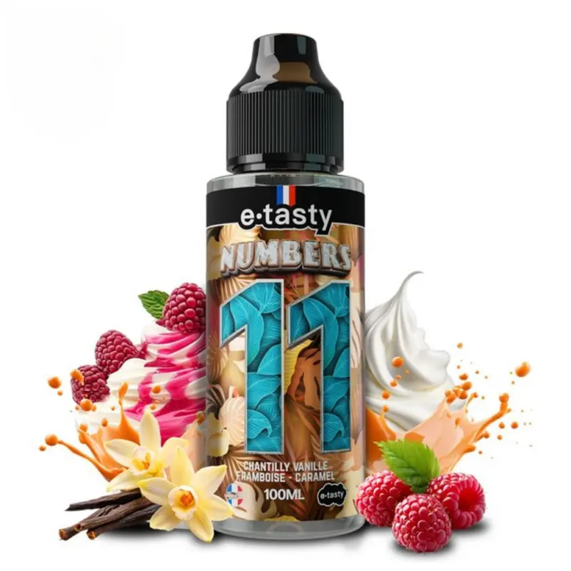 E-liquide Onze 100/120ml – Numbers – E.Tasty