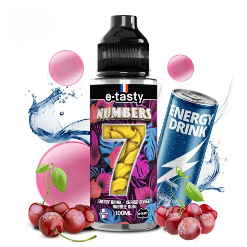 E-liquide Sept 100/120ml – Numbers – E.Tasty