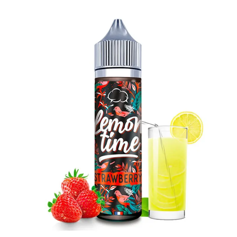 E-liquide Strawberry 50/70ml – Lemon Time - Eliquid France