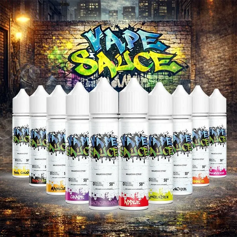 E-liquides 50ml Malaysian Style - Vape Sauce (ex Cloud Niners)