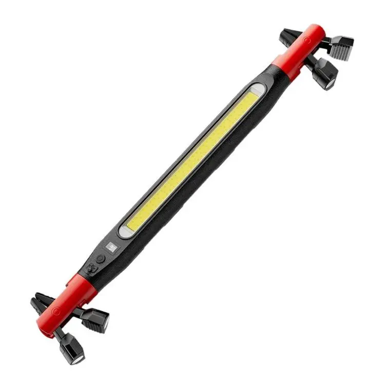 E-SMARTER ZW8905 LED Foldable Inspection Light With Bracket USB-Charging Portable Automotive Repair Work Light(Red)