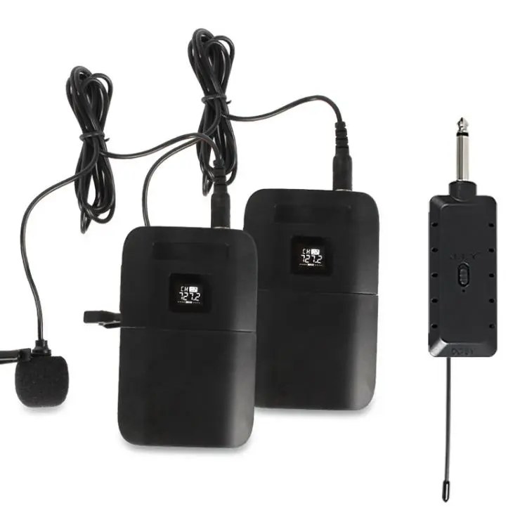 E8 1 to 2 VHF Wireless Dual-Channel Microphone, Style