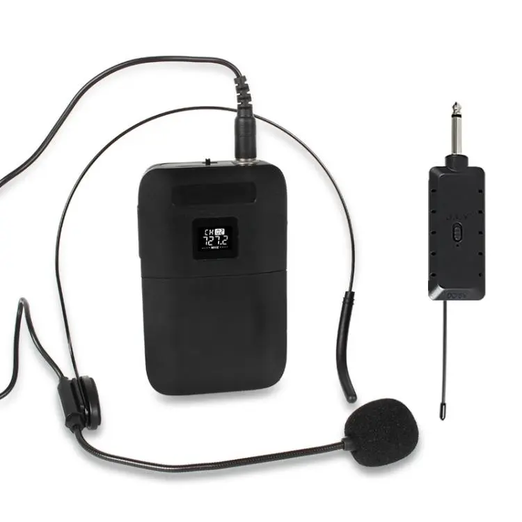 E8 2 in 1 VHF Wireless Dual-Channel Microphone, Style