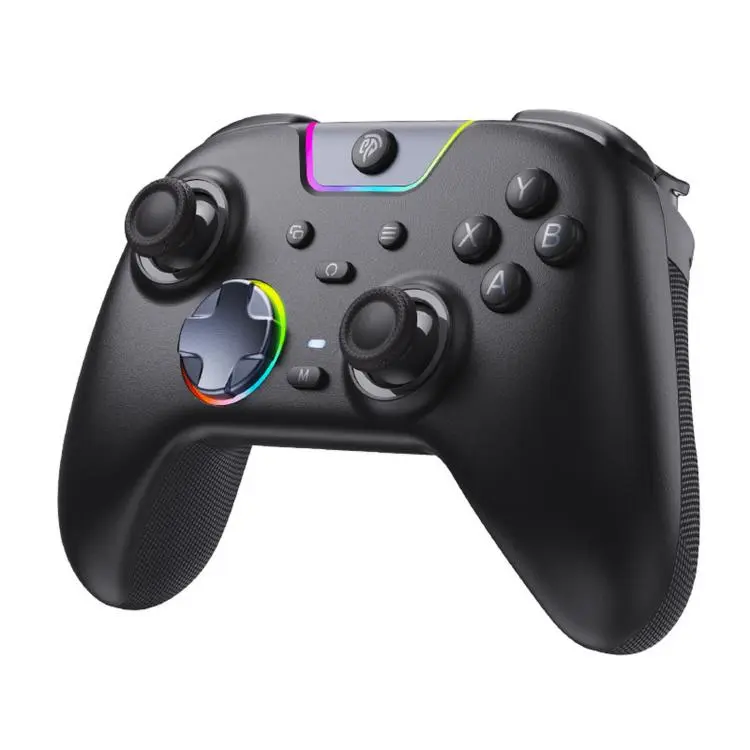 EasySMX X05Pro Wireless PC Gaming Controller Tri-Mode Hall Effect Gamepad with Dual-Stage Triggers & Silent Buttons for PC & Switch Black