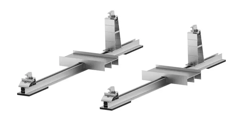 EcoFlow SISTEMA DI MONTAGGIO PANNELLI SOLARI SU TETTI PIATTI