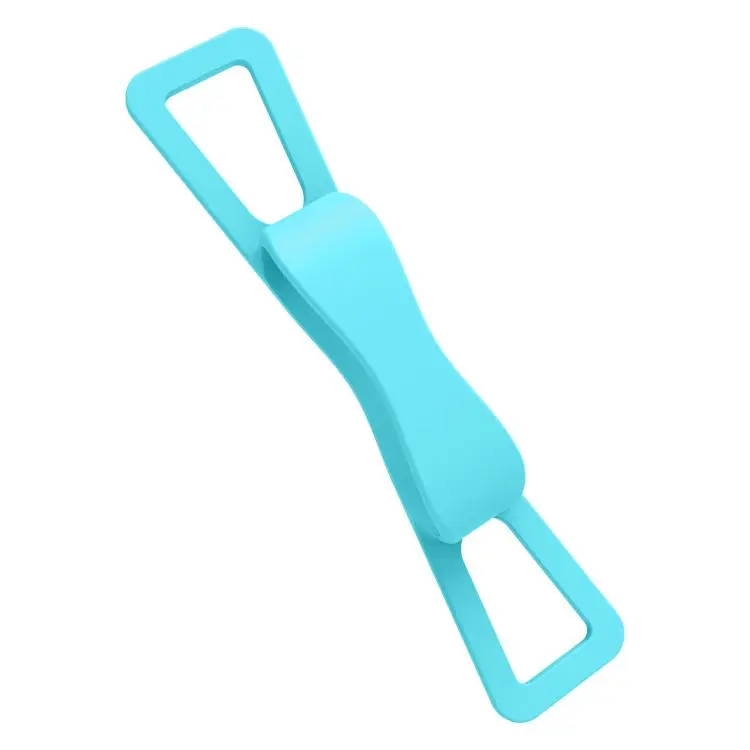 Elastic Silicone Hand Strap Grip Holder for 4.7-8 inch Tablet(Blue)