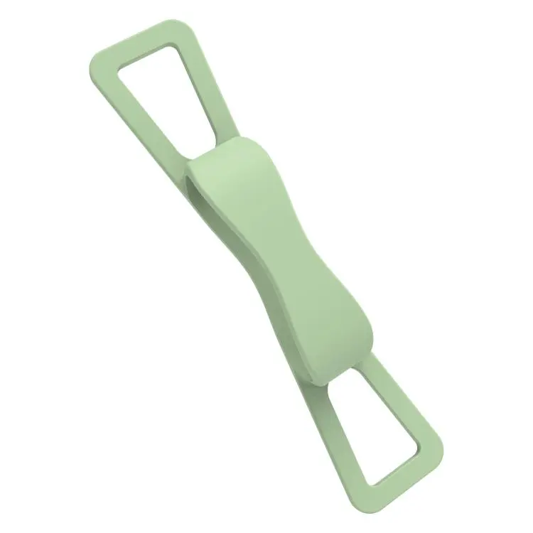 Elastic Silicone Hand Strap Grip Holder for 4.7-8 inch Tablet(Green)