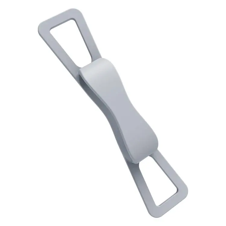 Elastic Silicone Hand Strap Grip Holder for 4.7-8 inch Tablet(Grey)