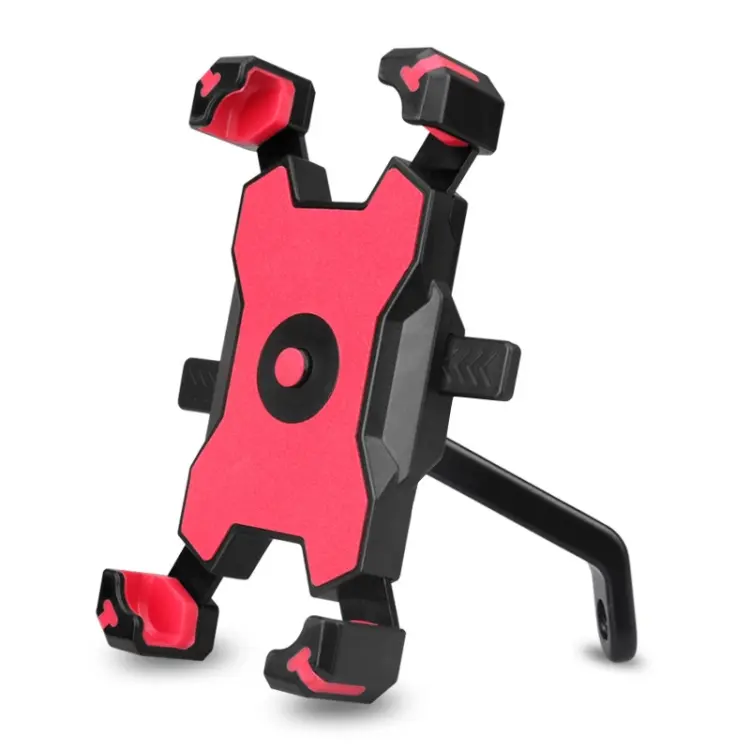 Electric Bicycle Mobile Phone Holder Can Be Rotated 360-degree Mobile Phone Holder Four-way Adjustment Bracket for Motorcycle, Style
