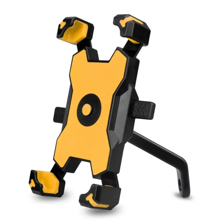Electric Bicycle Mobile Phone Holder Can Be Rotated 360-degree Mobile Phone Holder Four-way Adjustment Bracket for Motorcycle, Style