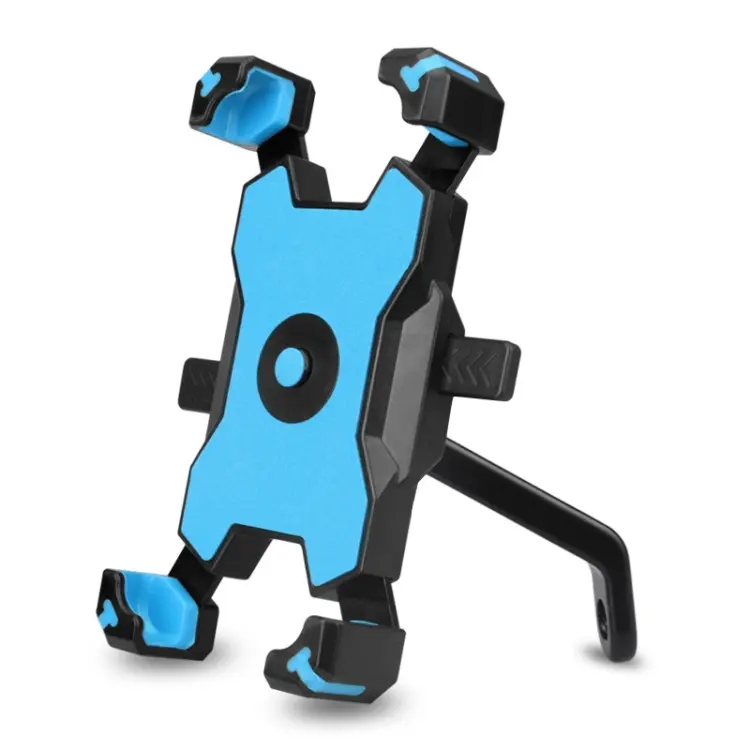 Electric Bicycle Mobile Phone Holder Can Be Rotated 360-degree Mobile Phone Holder Four-way Adjustment Bracket for Motorcycle, Style