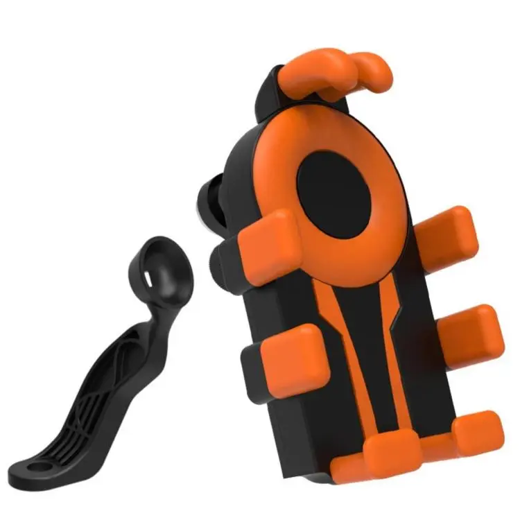 Electric Motorcycle Eight-Armed Fixation Shockproof Phone Mount, Color