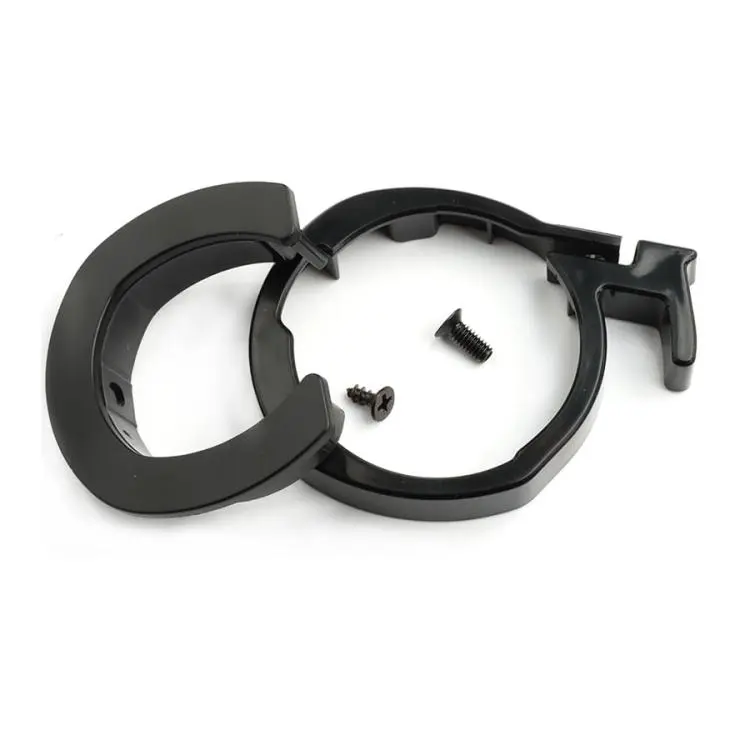 Electric Scooter Buckle Stem Folding Ring Parts and Base Component for Ninebot Max G30 / G30D(Black Plastic)