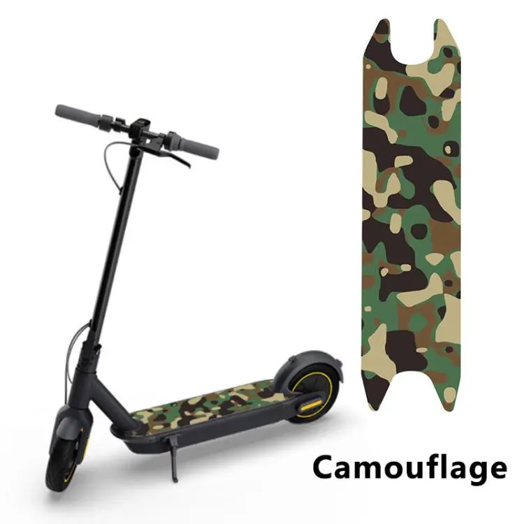 Electric Scooter Pedal Anti-slip Decorative Sticker for Ninebot MAX G30 / G30D(Camouflage)